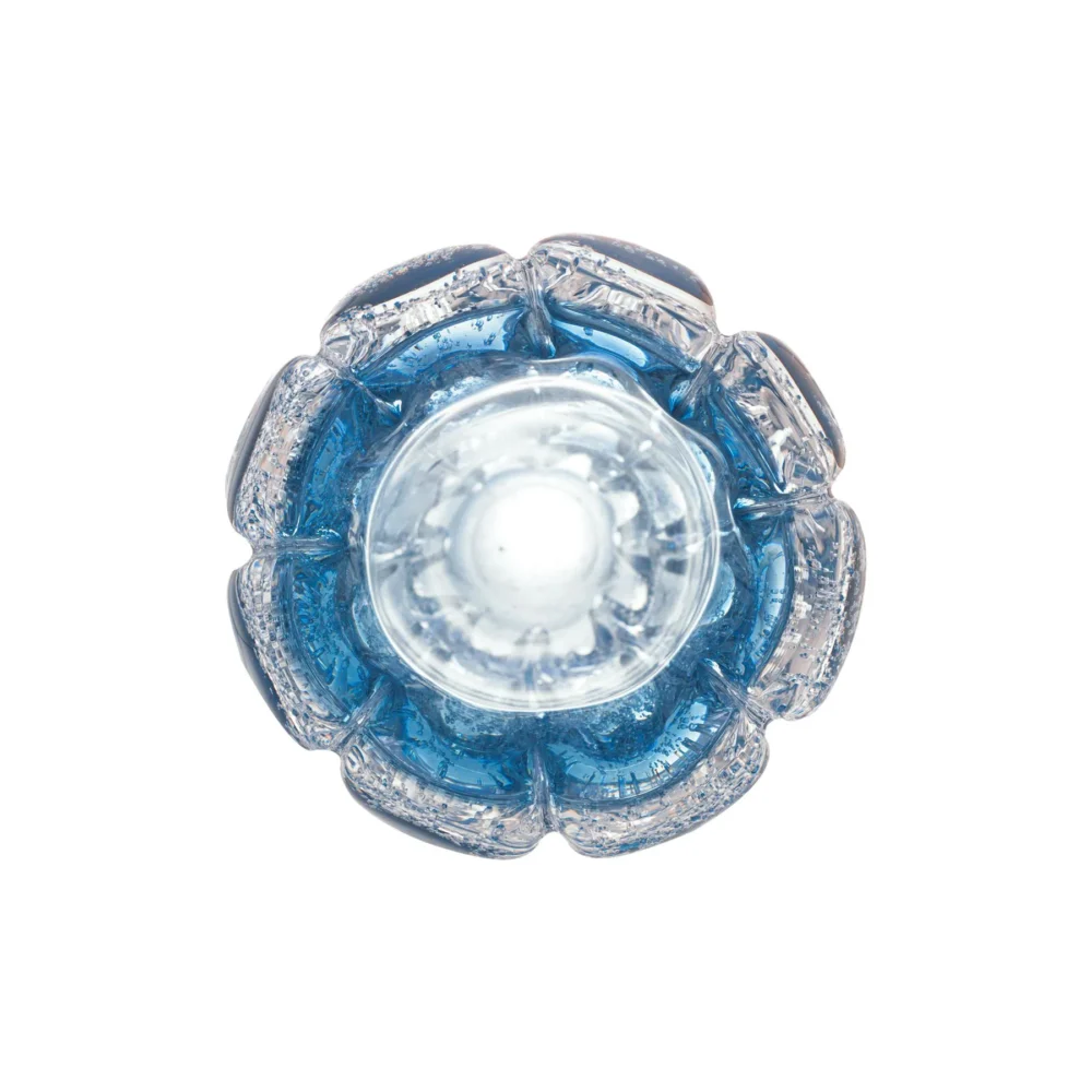 Vaso Murano Azul Lyor - Image 2