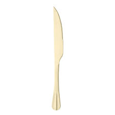 Faca Para Assado Positano 28,5cm Dourado Lyor